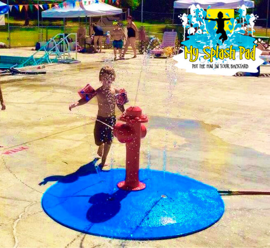 Looking for backyard fun? Portable Splash Pad Products