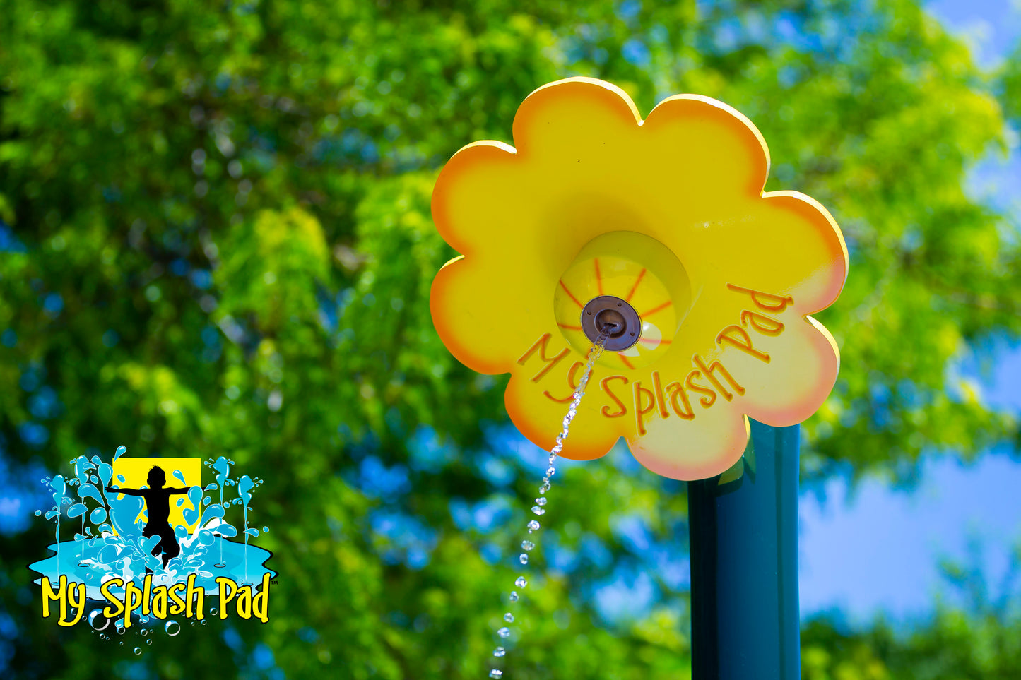 Flower Shower Portable Water Play Feature