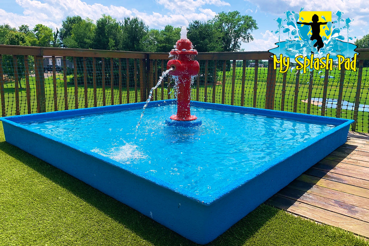 Portable Kid Wading Pool Kit by My portable splash pad.