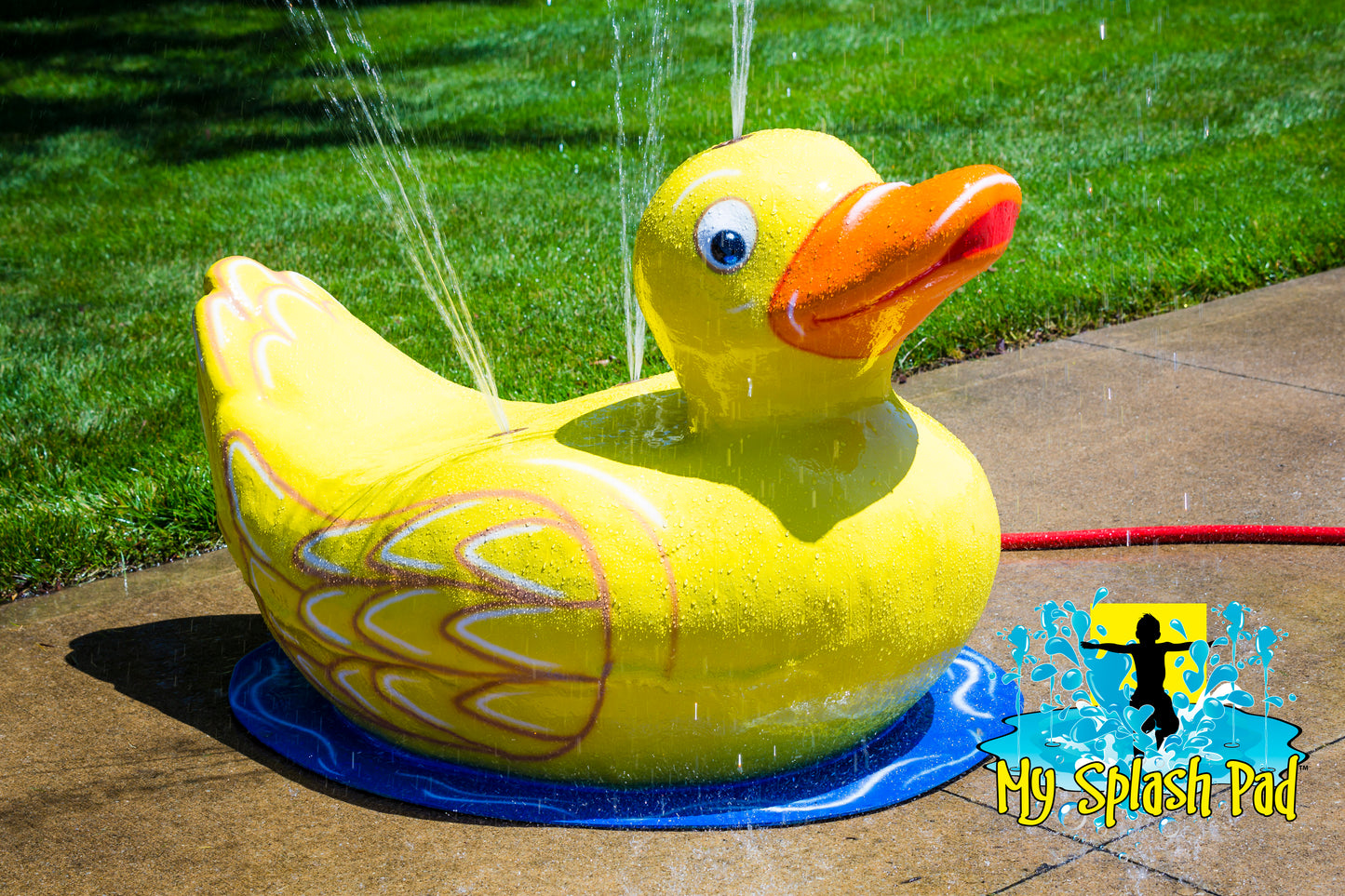 Duck Mobile Spray and Play Features